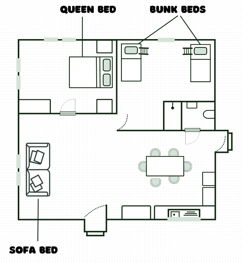 The Banksia House Room Floor Plan